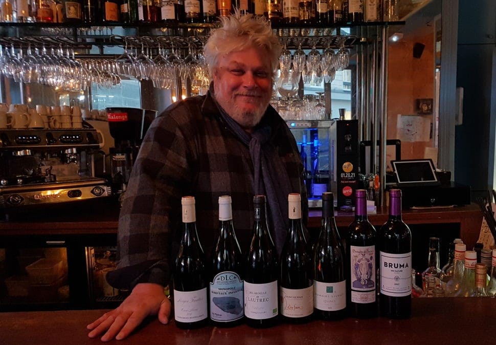 Une sélection (du jour) de vins de Vincent Solignac, bistrot Les Sardignac, rue Richer - Paris 9e Photo © Pierre d’Ornano Aeternus.fr